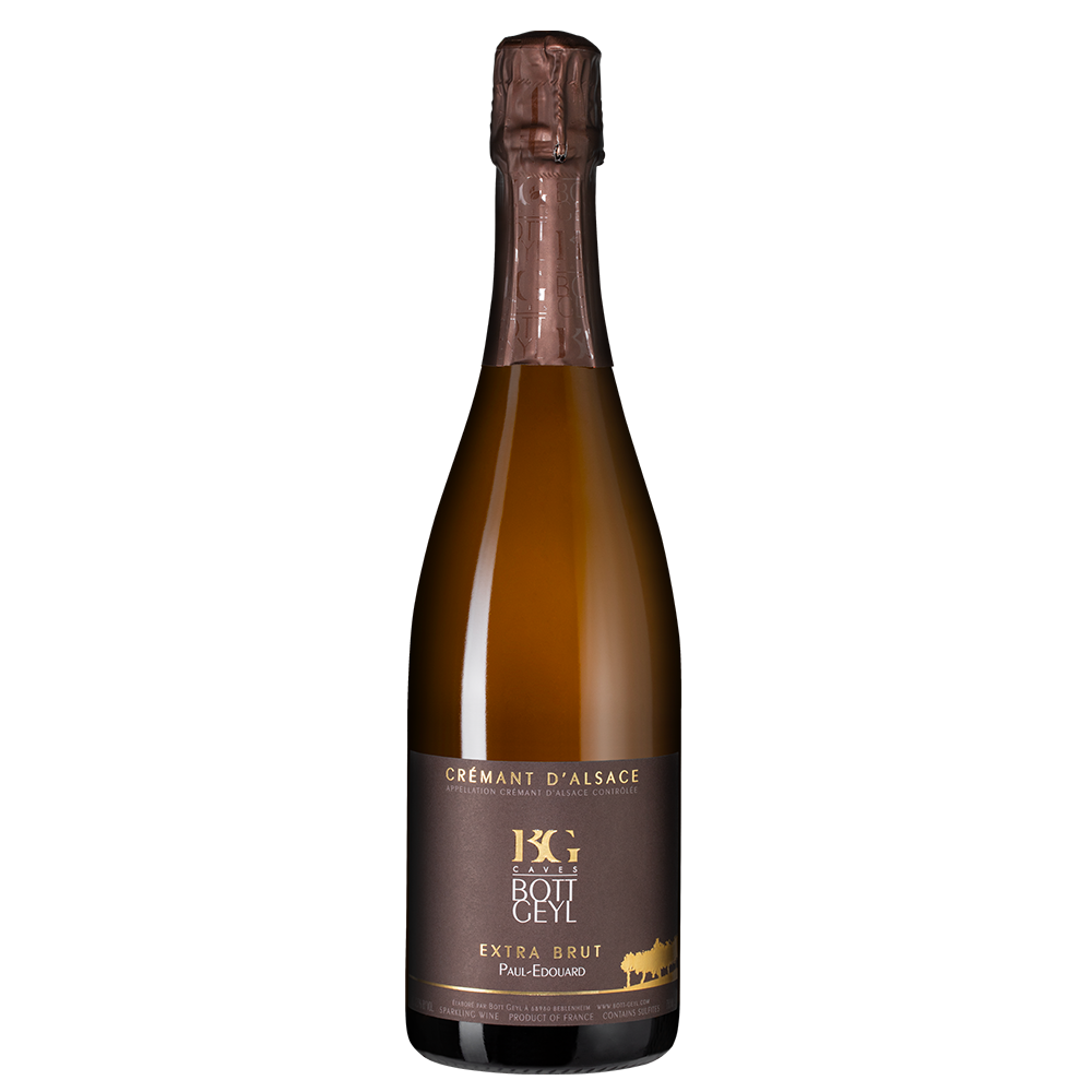 Креман эльзас брют. Bott Geyl Cremant. Cremant d Alsace Extra Brut. Cremant d’Alsace Extra Brut «Paul-Edouard», bott-Geyl. France. Креман д'Эльзас брют.