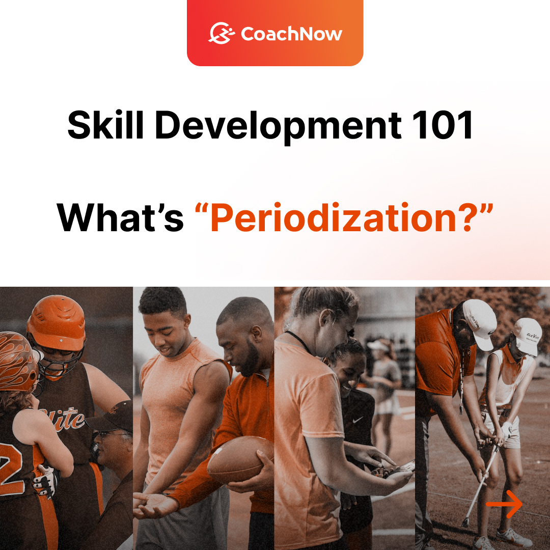 Skill Development 101: What is Periodization? Coaches helping skill development for athletes in softball, golf, weightlifting