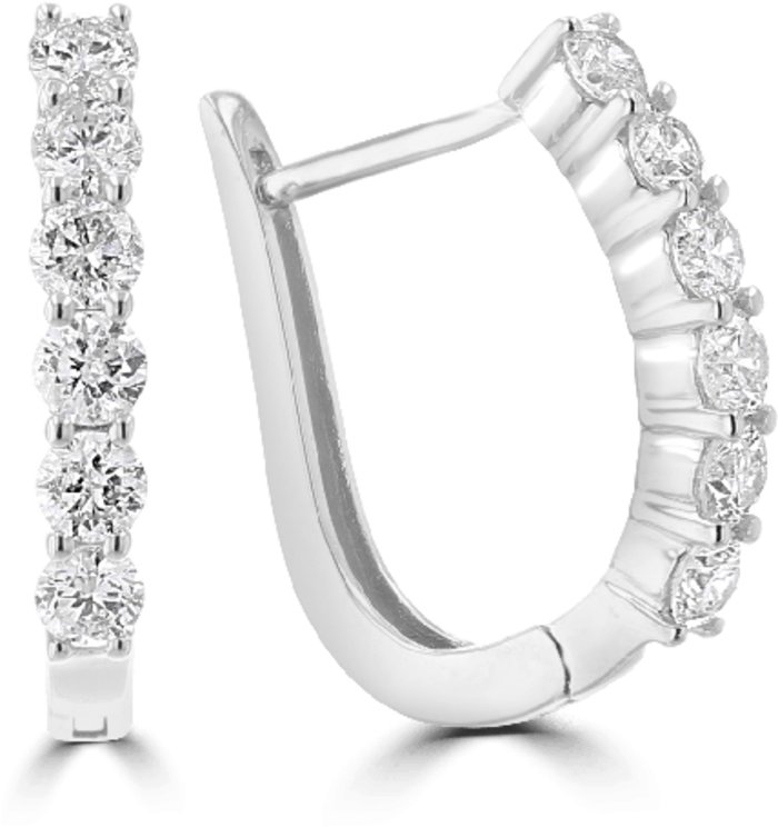 сережки с английской застежкой