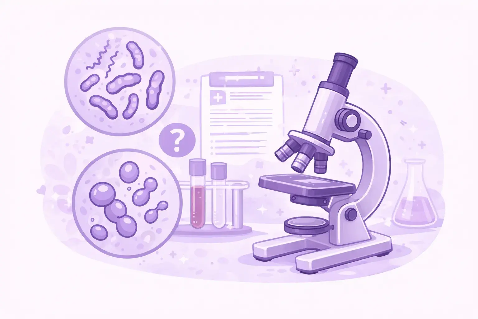 Медицинская диагностика под микроскопом