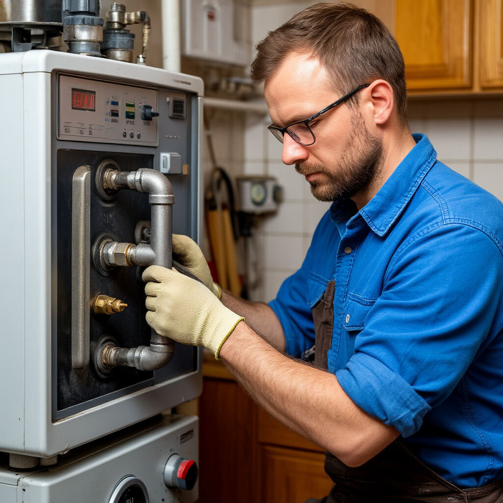 Ремонт газовых и электрических котлов отопления в Косулино