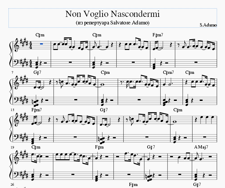 Non Voglio Nascondermi