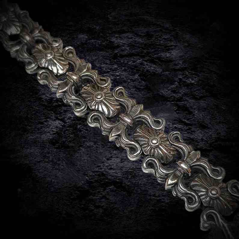 брутальный мужской браслет, массивный браслет, браслет для мужчины.