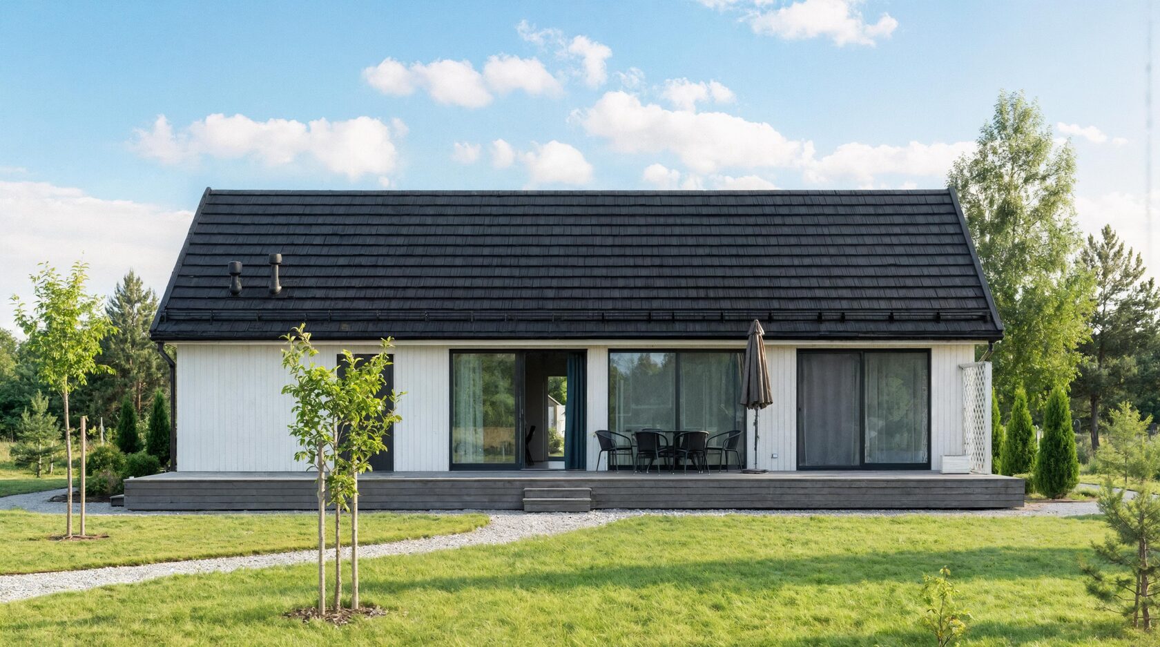 Терраса и вход