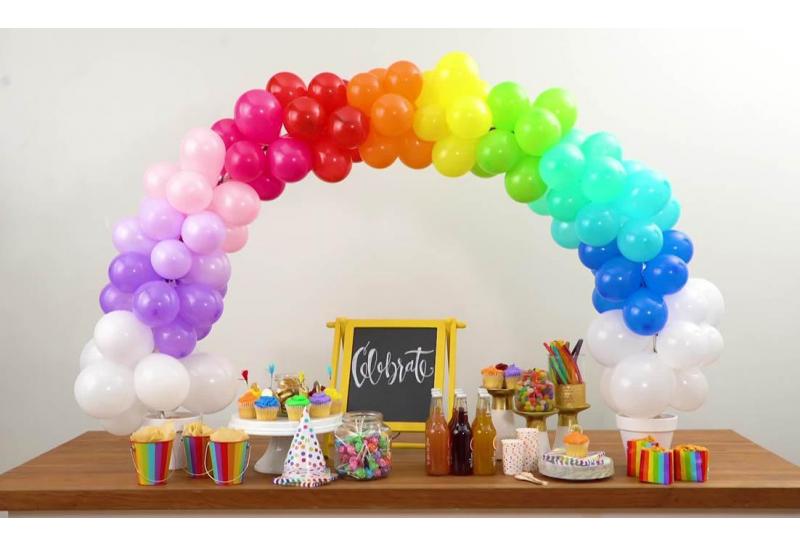 Как правильно сделать арку из воздушных шаров на свадьбу своими руками