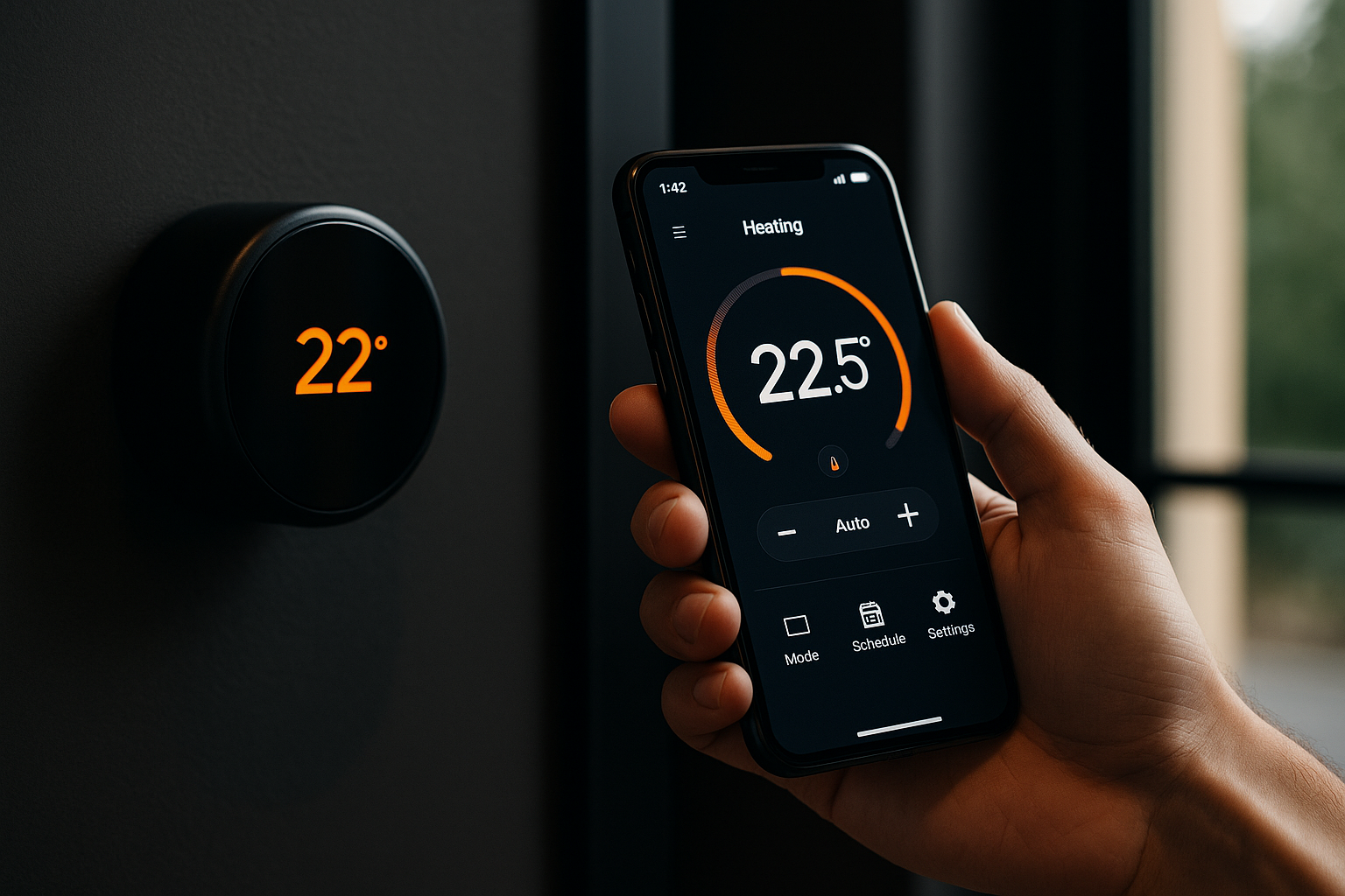 Автоматизация котельной и системы отопления с контроллерами и датчиками