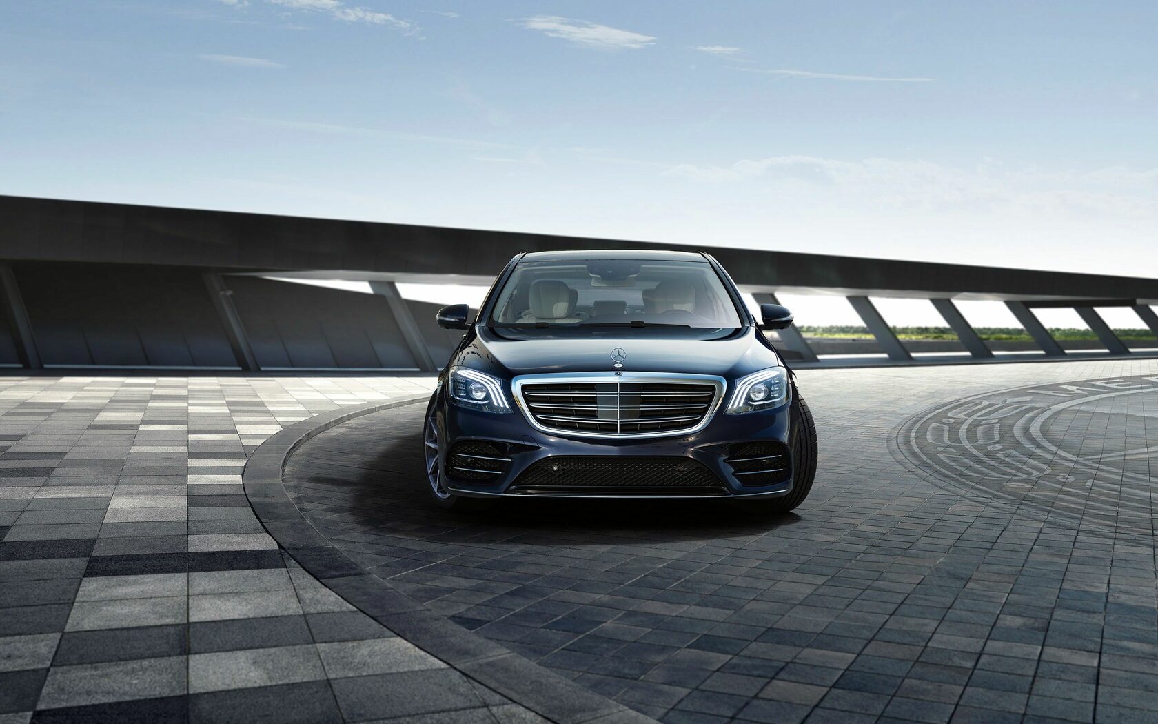 Mercedes Benz s class desktop