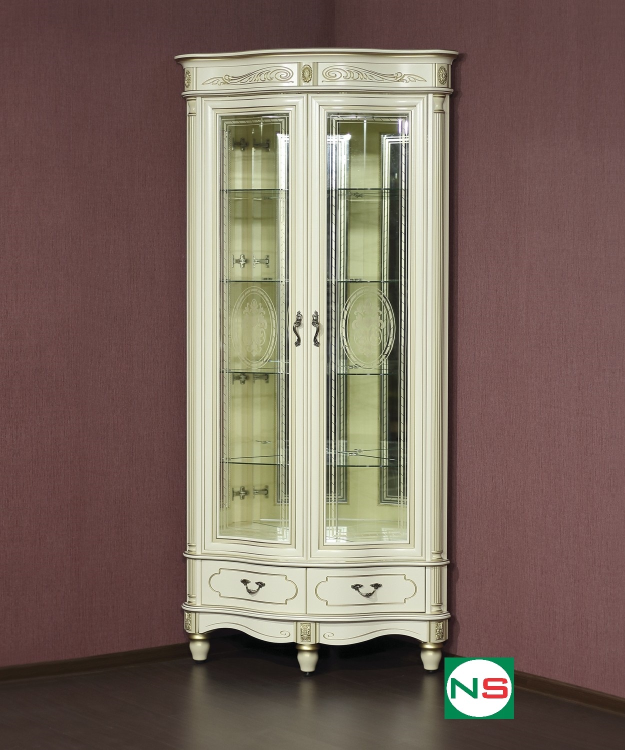 Купить Угловой Шкаф Витрину Для Гостиной