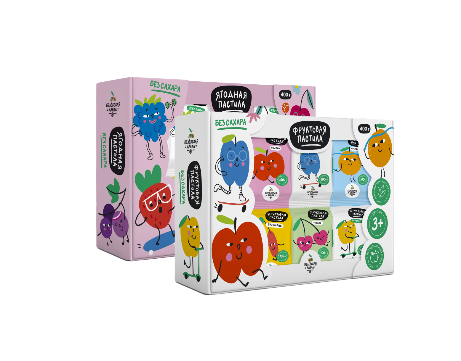 Фруктово-ягодная пастила Белевская лавка 400 гр.