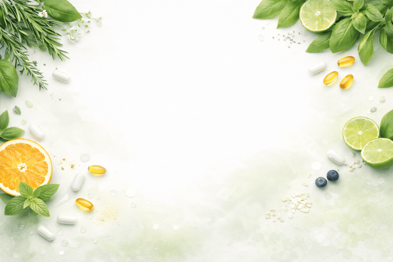 Визуальная подача натуральных ингредиентов на сайте PROORGANIC