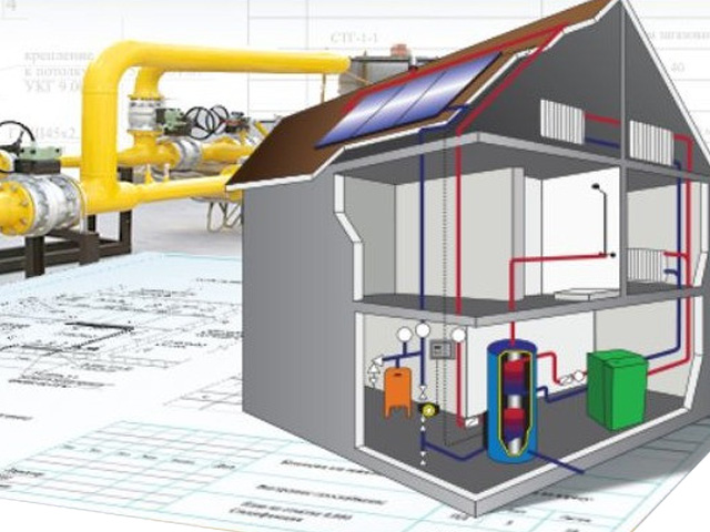 Проект внутреннего газоснабжения