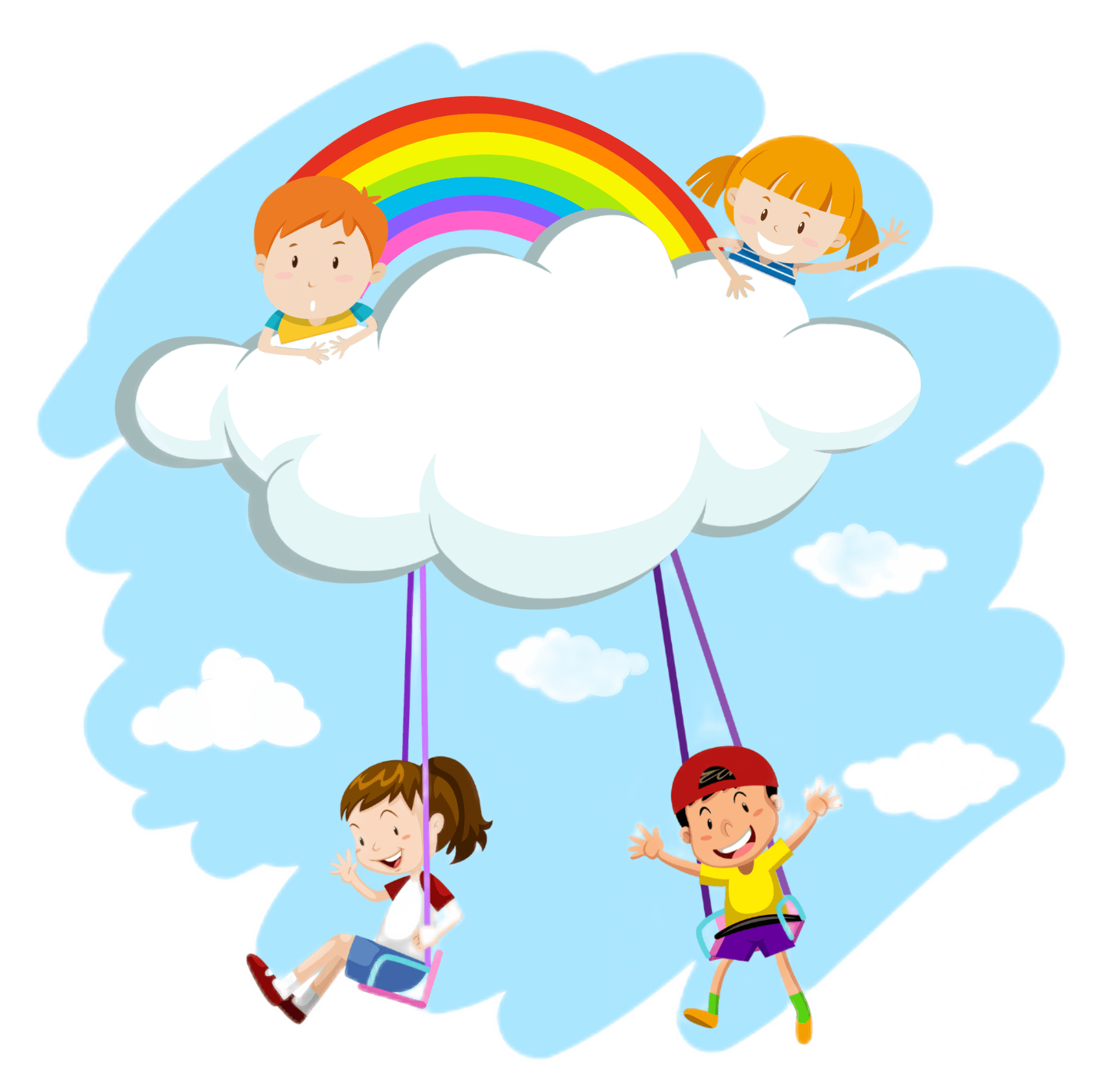 Облако для детей. Радуга с облаками для детей. Радуга для детей с облачками. Ребенок в облаках вектор. Сценка мечтатели