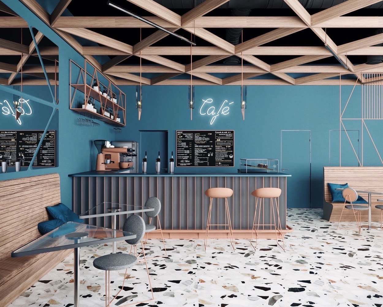 Дизайн интерьера кафе и ресторанов в Москве