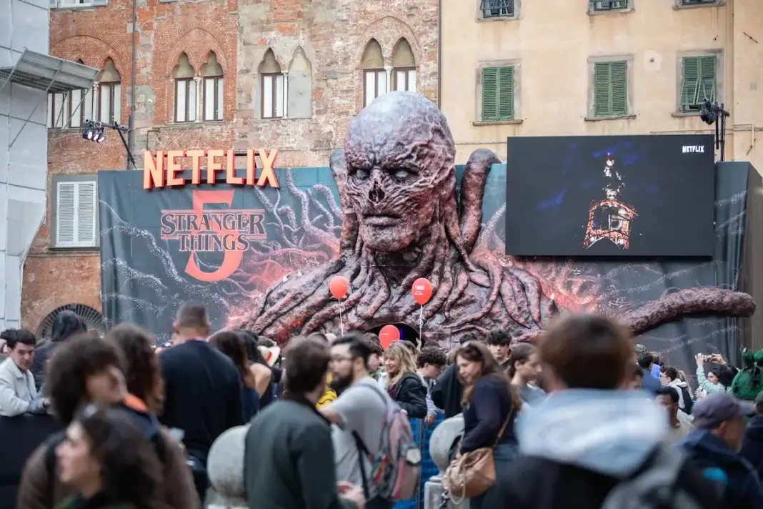 Lucca Comics and Stranger Things Eng