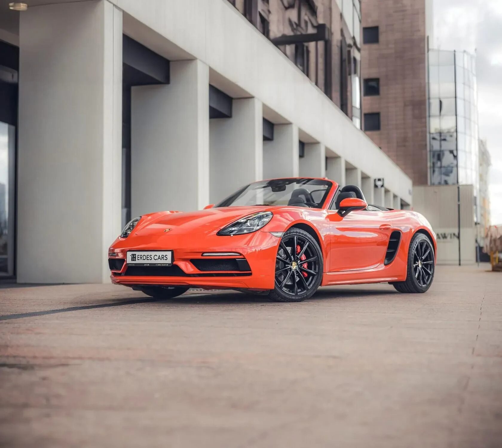 Аренда Porsche 718 Boxster S в Москве | Аренда Порше Бокстер С
