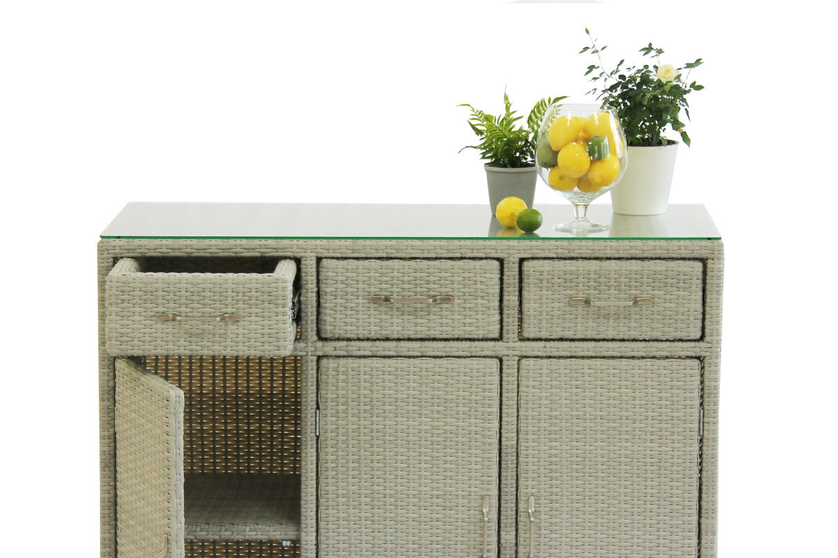 Комоды, шкафы и сундуки из экоротанга для кафе и ресторанов