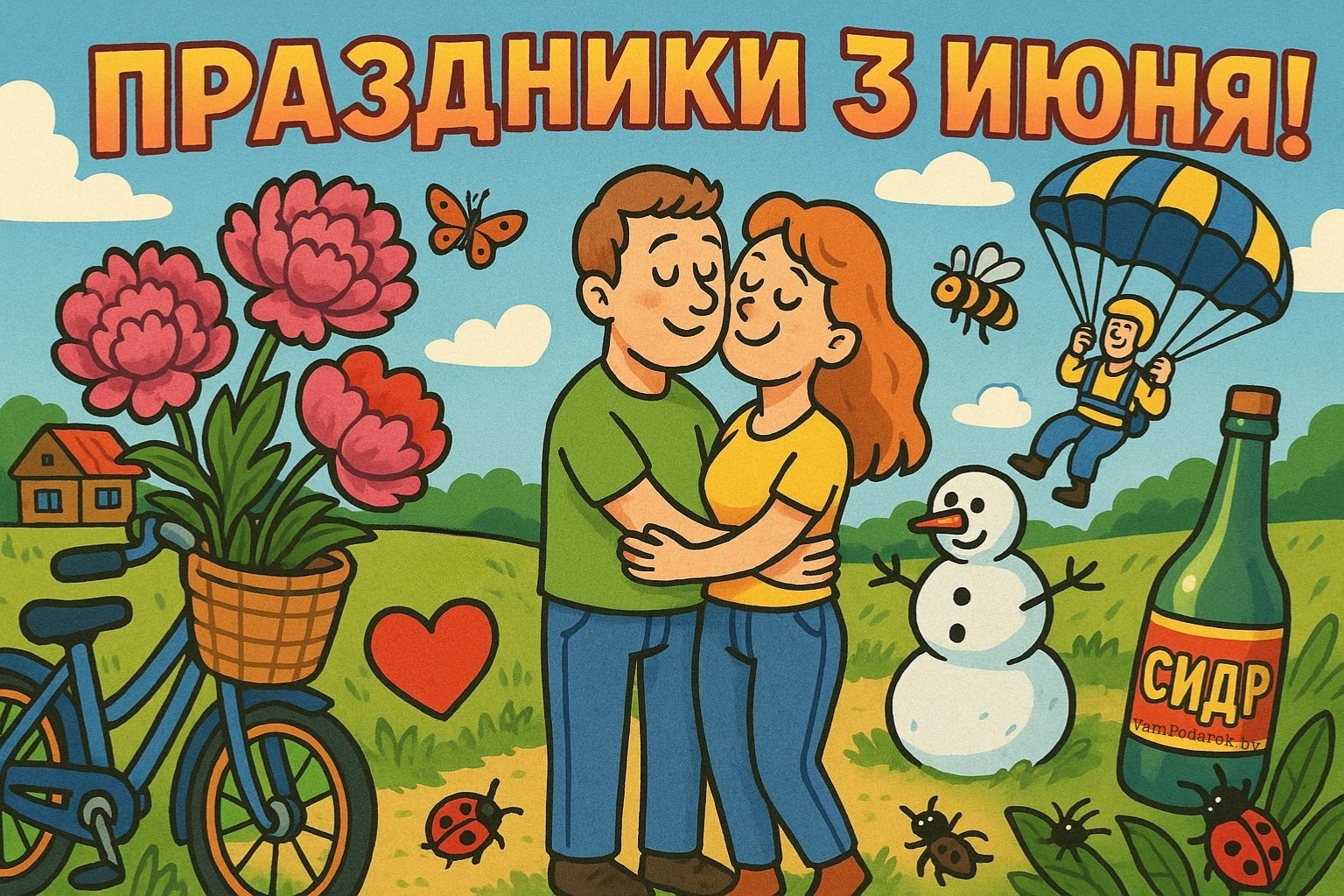 Праздники, именины и народные приметы на 3 июня 2025 года