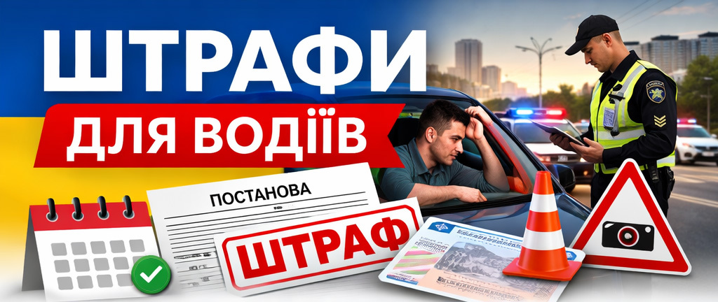 Штрафи для водіїв