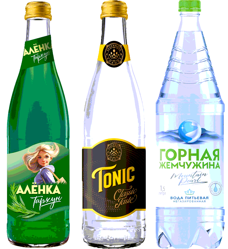 Напитки производства Альзар