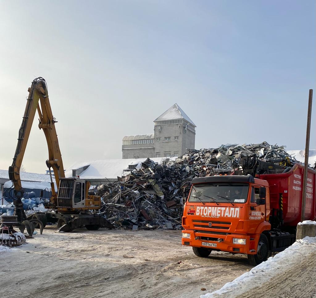 Прием и скупка металлолома в СПБ и области: пункт приема металлолома  Вторметалл