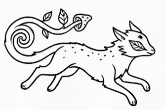 Бегущий кот