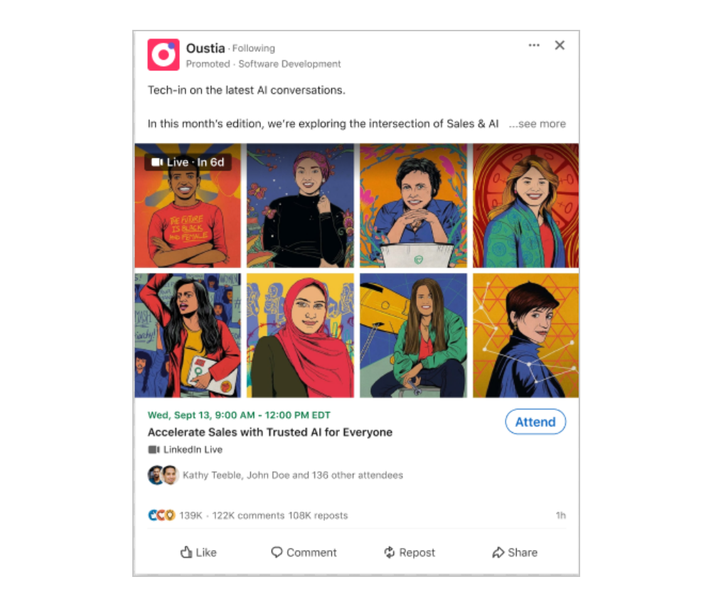 LinkedIn Event Ads