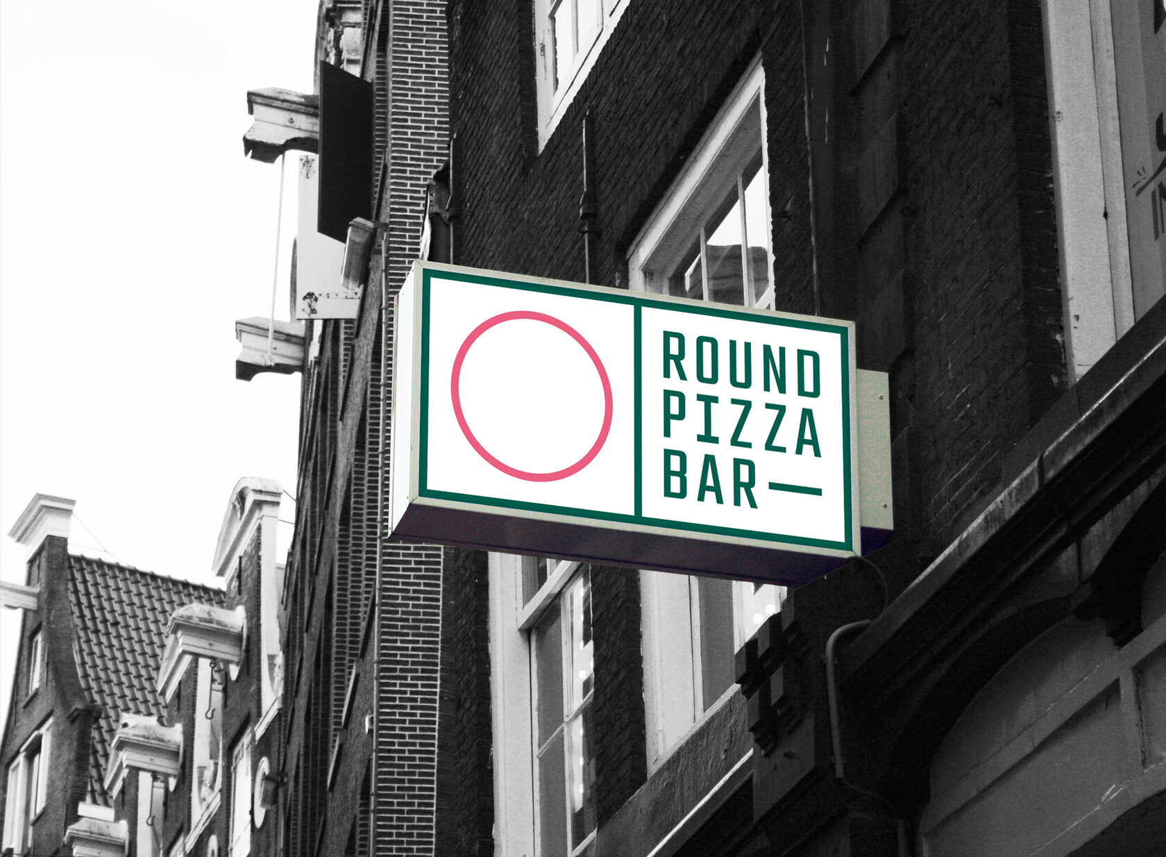 Round Pizza Bar – материал проекта
