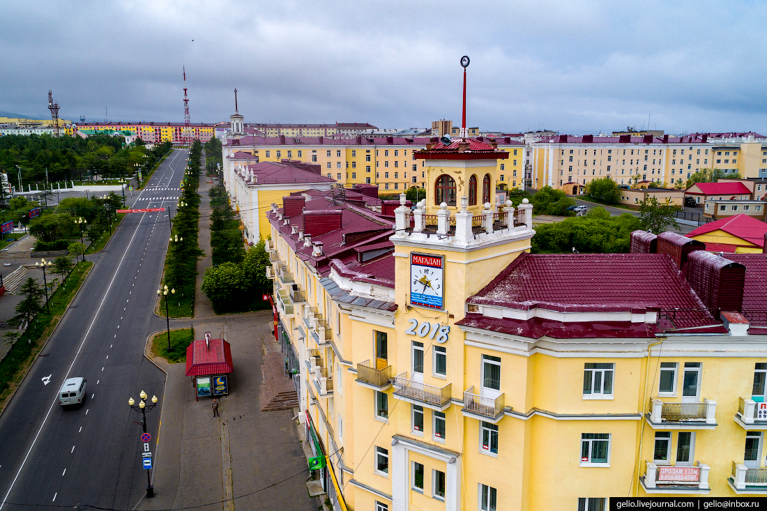 Магадан фото города