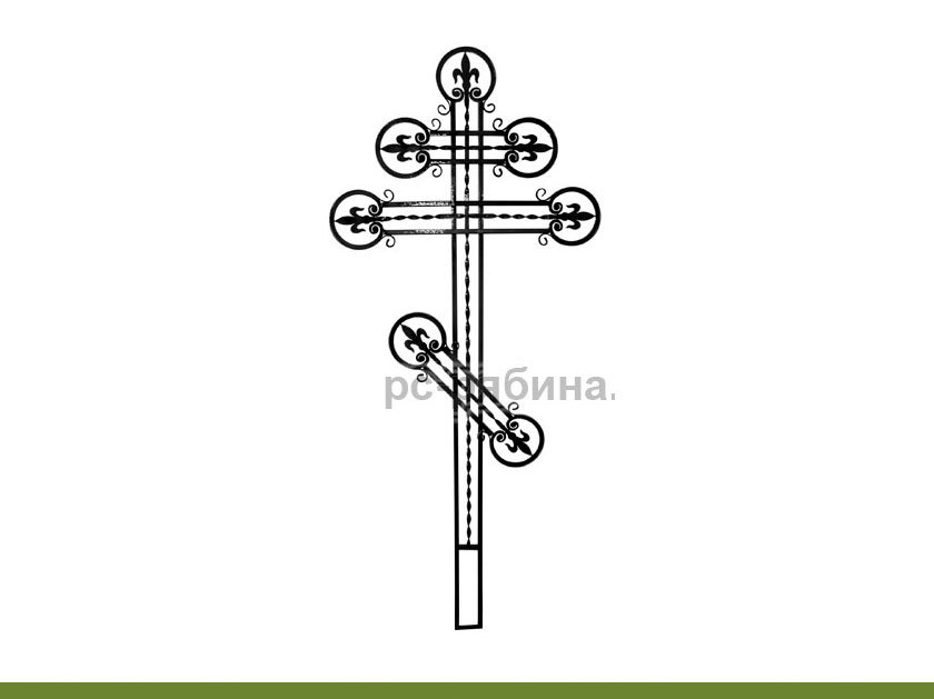 Кресты на могилу металлические - купить в Томске