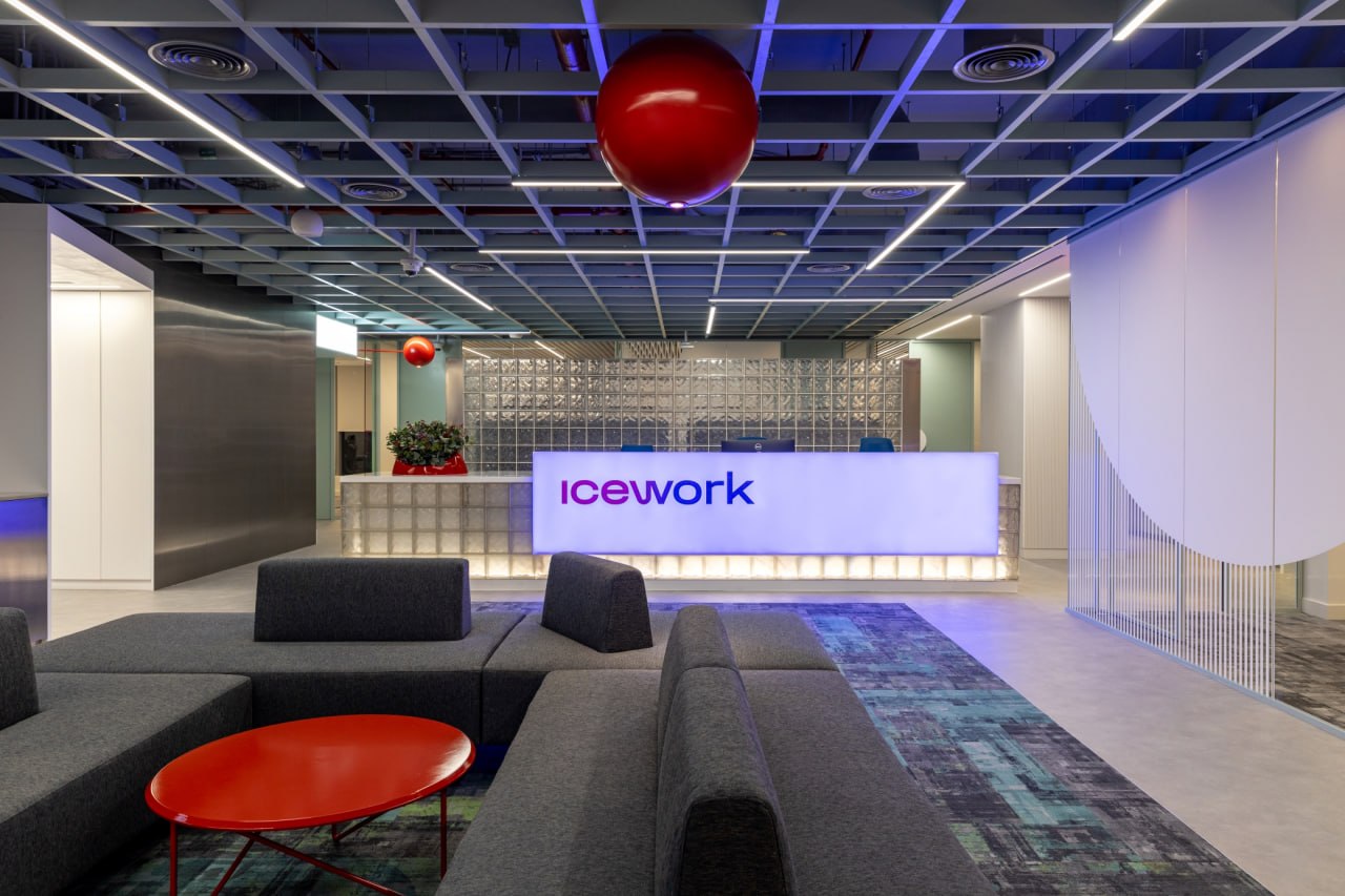 Коворкинг IceWork в Дубае. Архитектурное бюро OFFCON