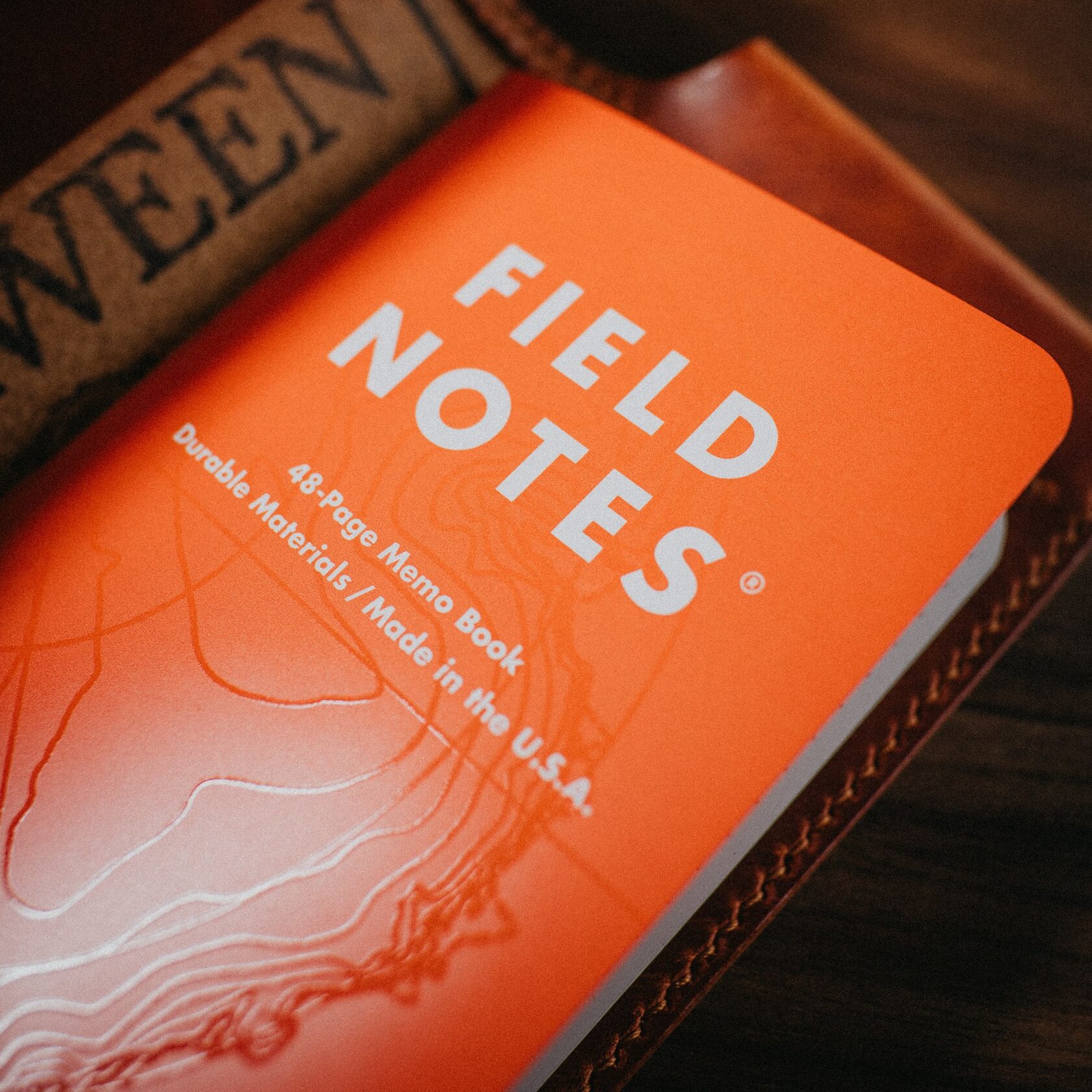 EDC-набор: Field Notes Expedition + Fisher Space Pen + кожа