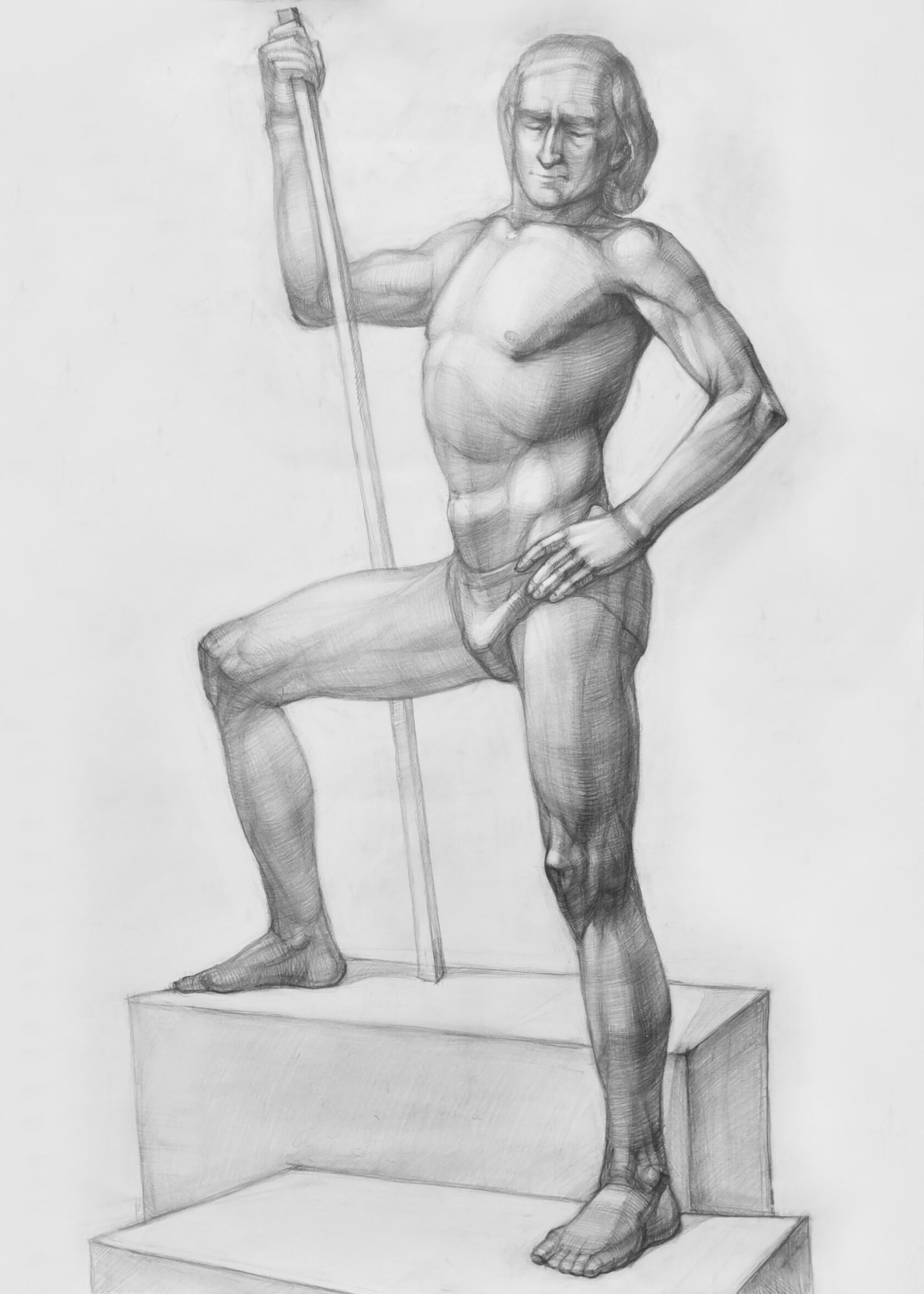 Натюрморт из семи геометрических тел