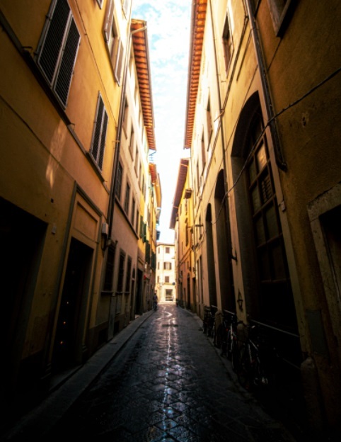 Италия. Улица Флоренции