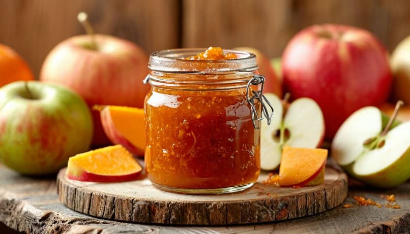 Варенье из тыквы с яблоками