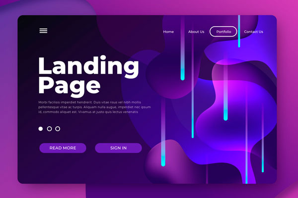 создание лендинга под конкретный товар