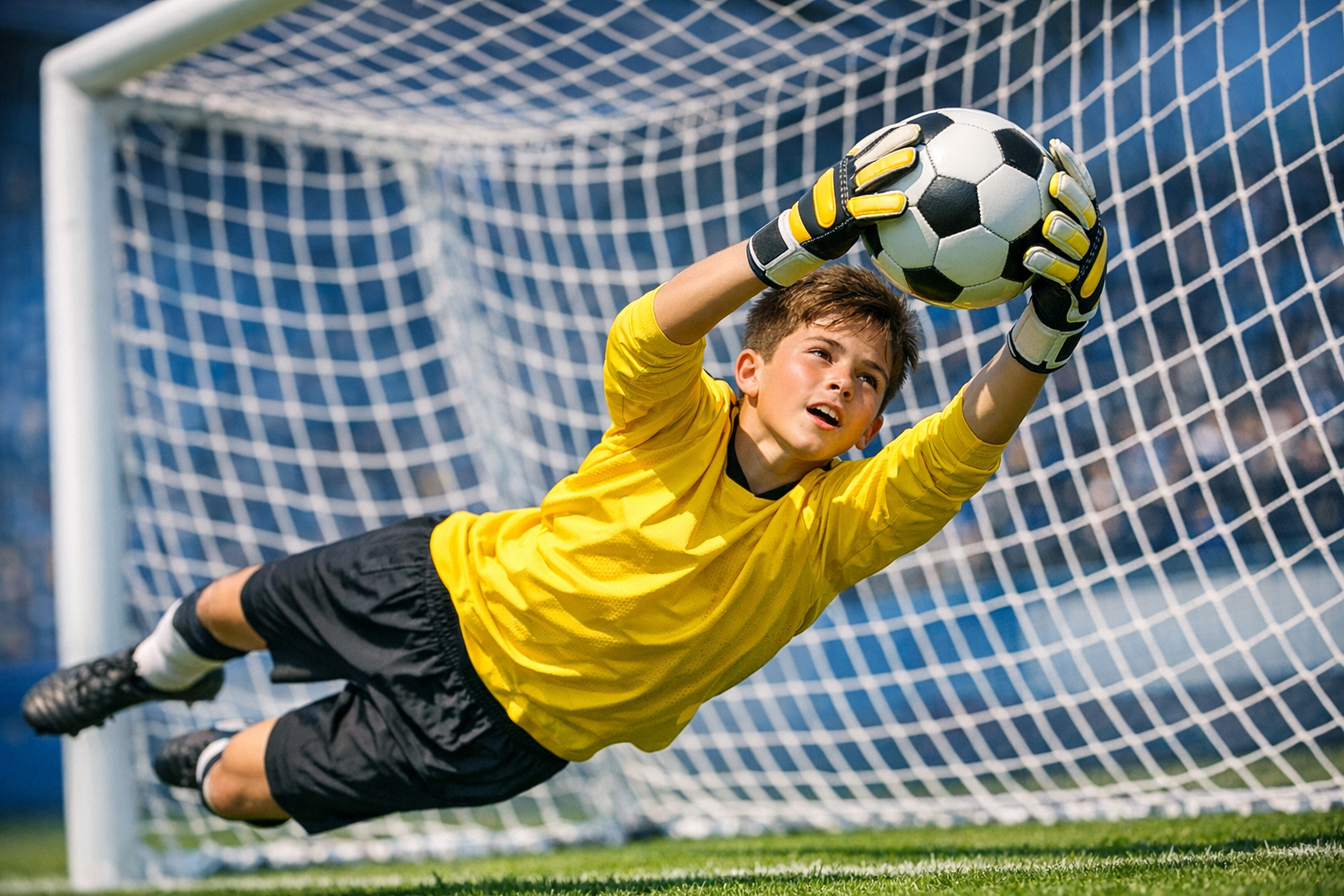 Вратарь юношеской команды