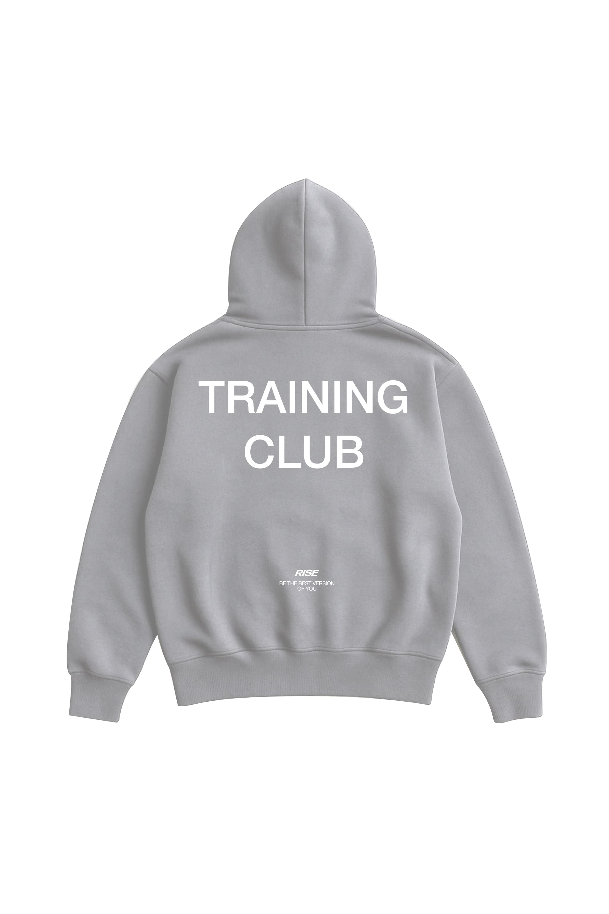 Серое худи Rise Training Club мужское спортивное