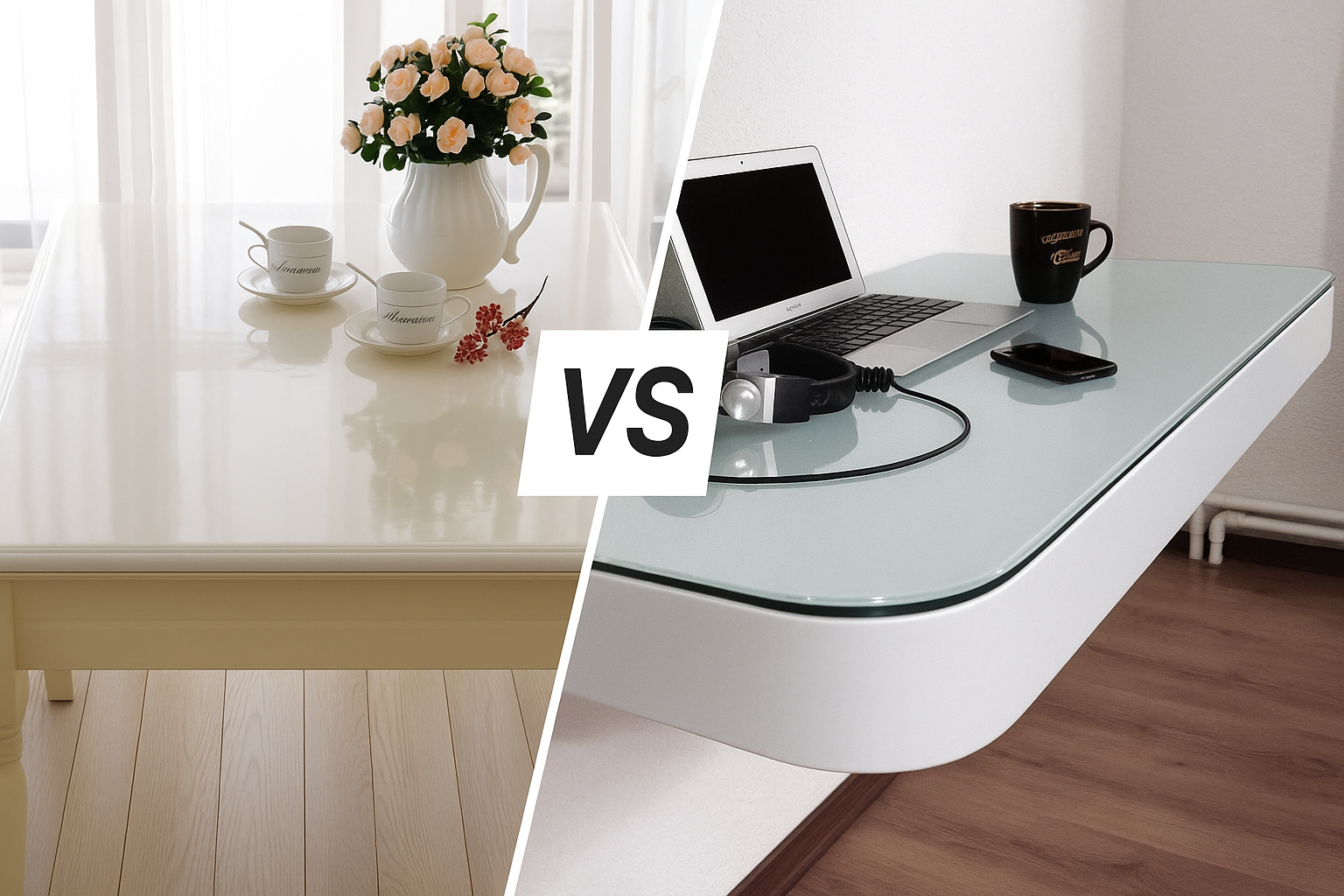 М’яке скло vs звичайне скло: що краще для захисту столу?