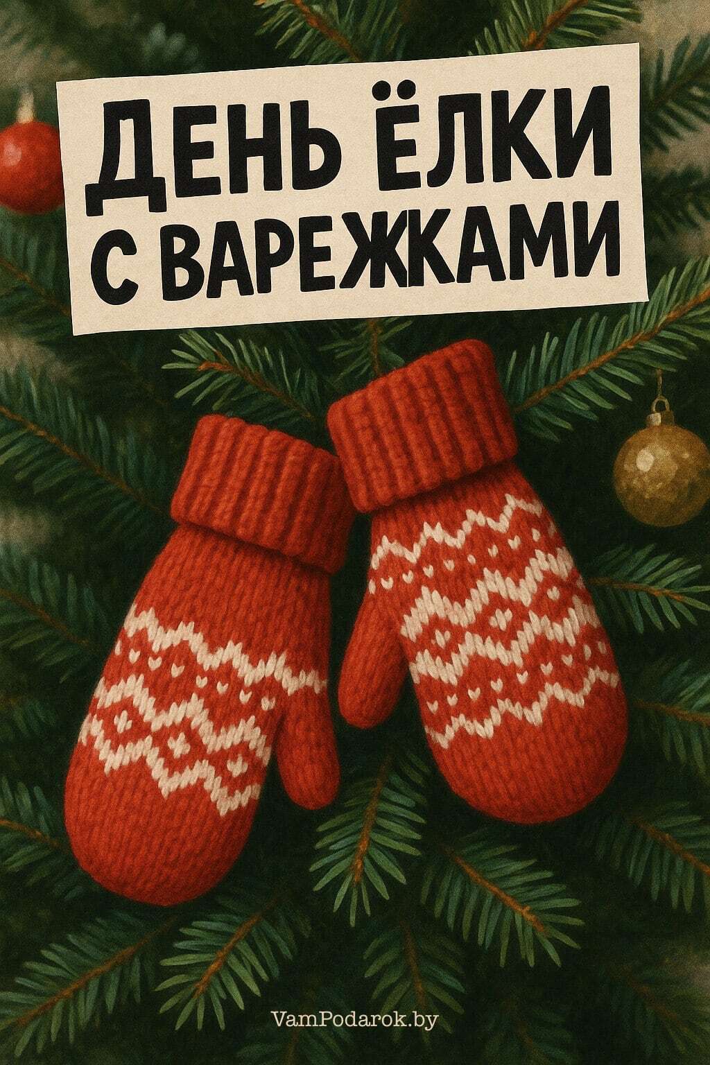 День ёлки с варежками (Mitten Tree Day)