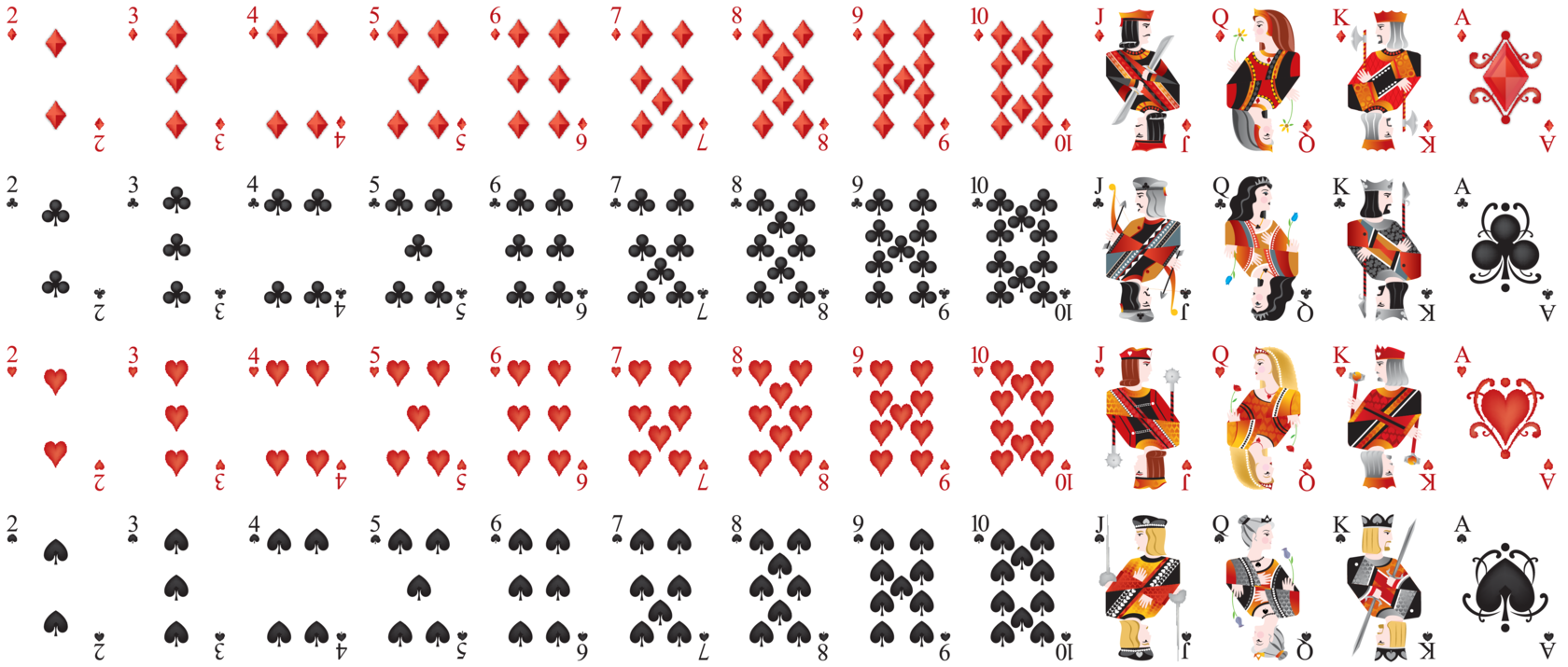 Колода карт распечатать. Колода в 52 карты в холдеме. Колода 52 карты состав. Колода карт 52 Poker playing Cards Standard. Карточная колода 36 карт состав.