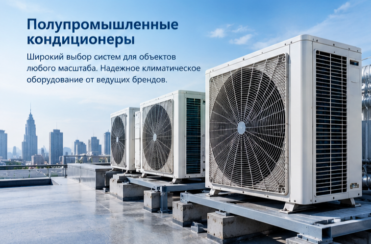 Кассетный кондиционер для коммерческого помещения в Уфе