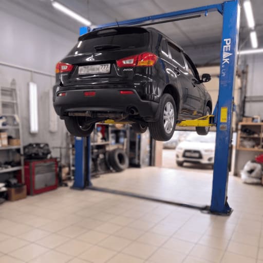 Mitsubishi ASX 2011 FWD в сервисе