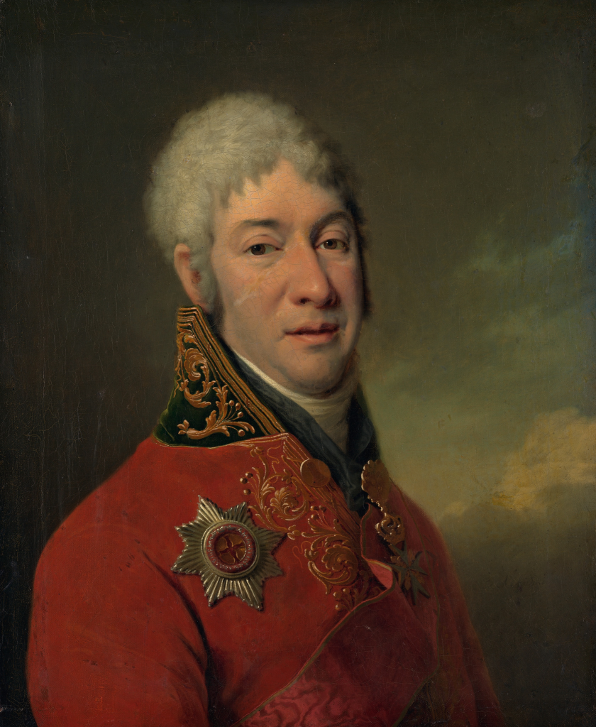 Сенатор Иван Владимирович Лопухин в сенатском мундире, 1802, ГТГ