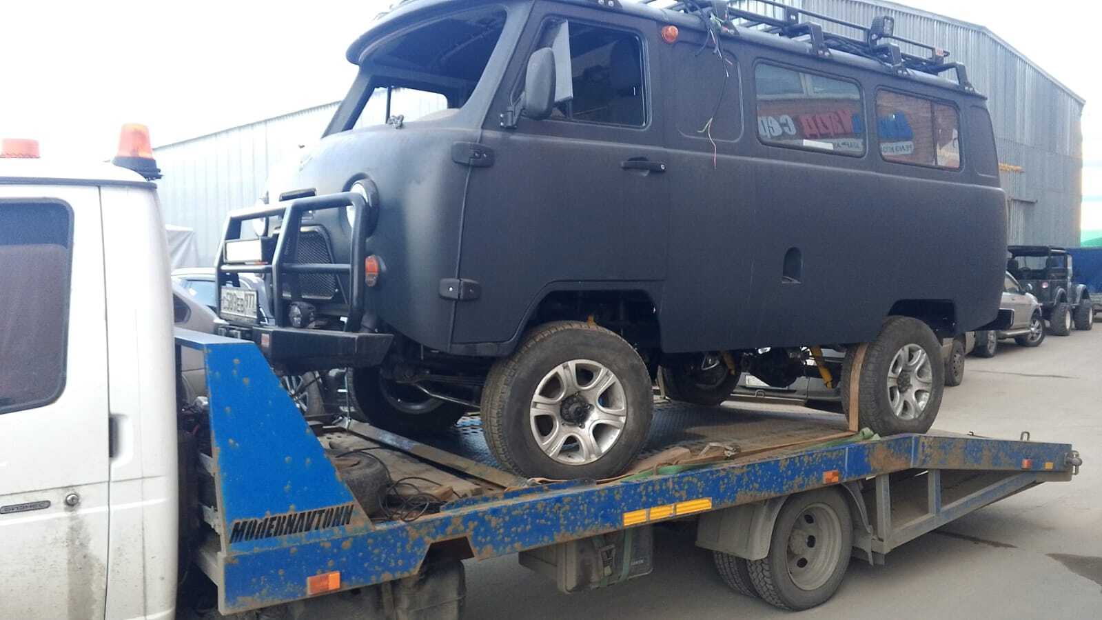 Эвакуатор для Уаз буханки