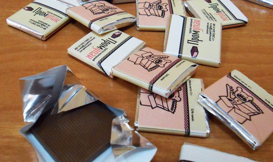 Дизайн фантика для конфет