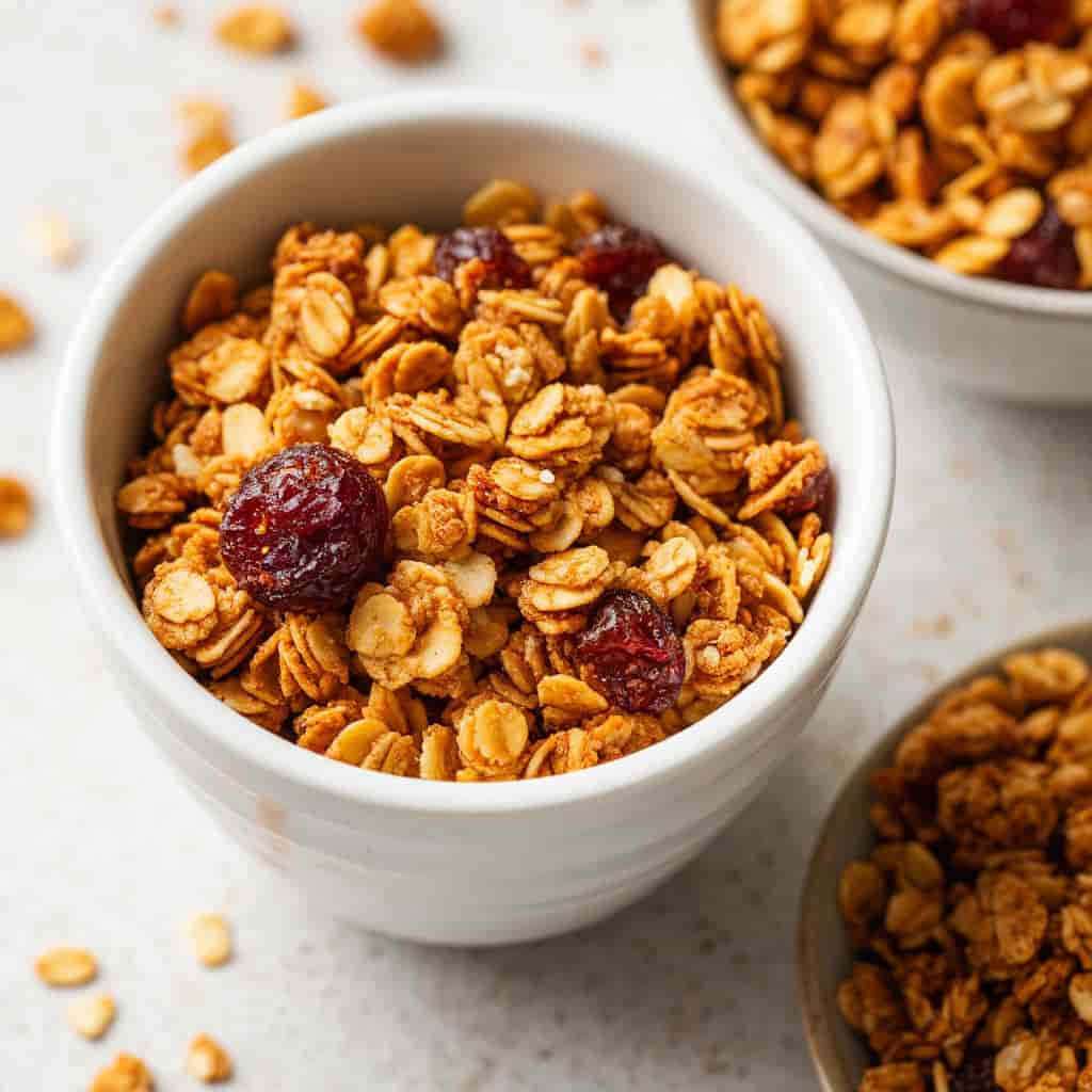 Готовая хрустящая гранола для правильного питания