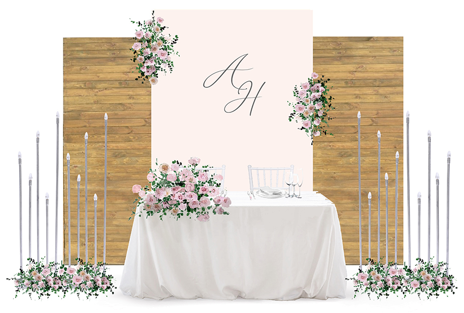 Стол жениха и невесты 