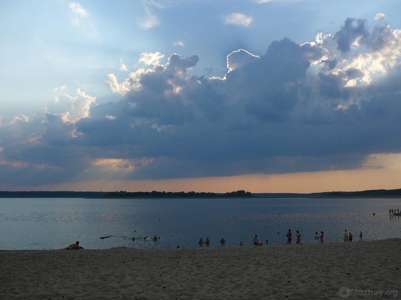 Ильинский пляж Можайское водохранилище