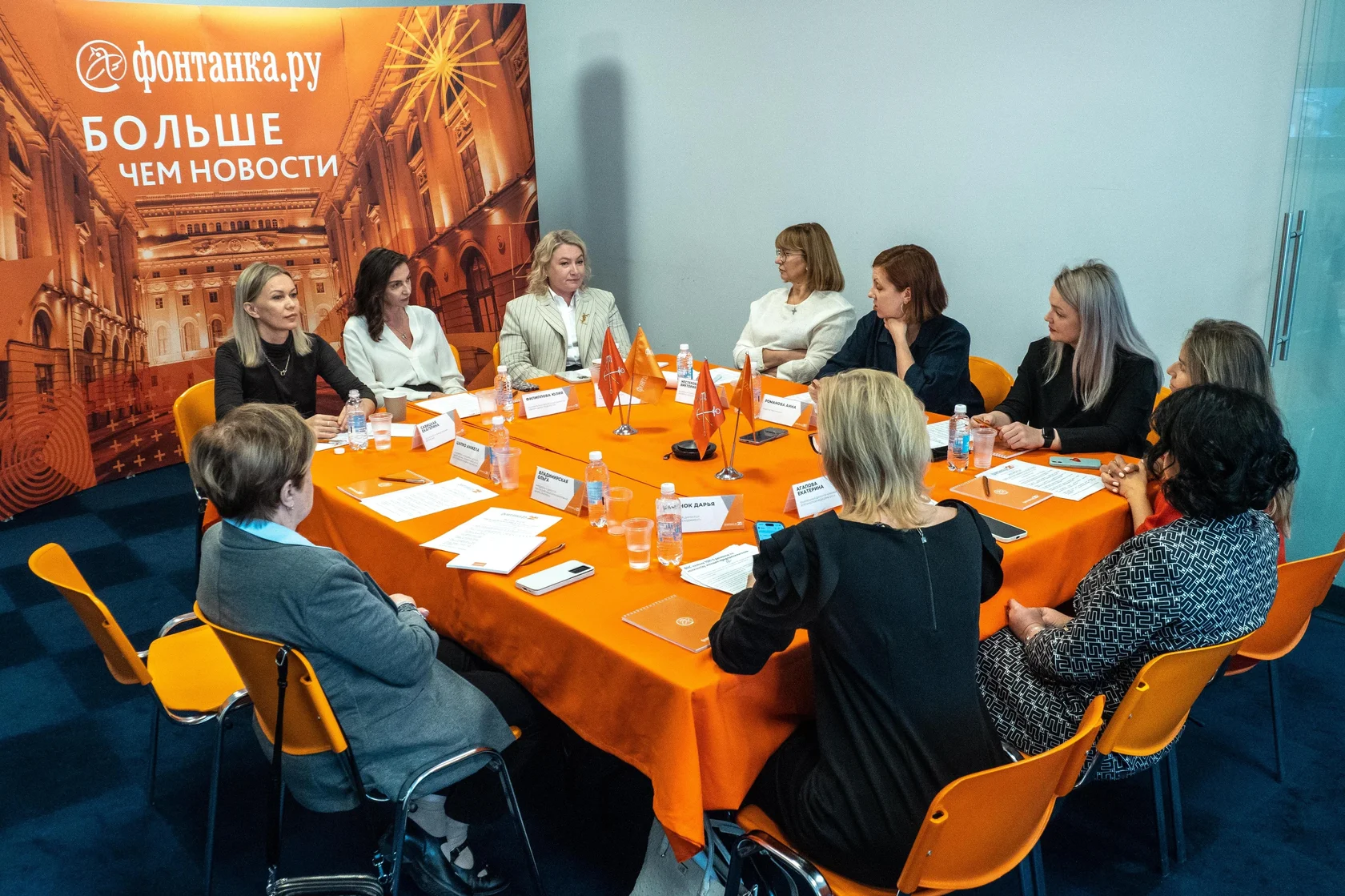 Ольга Артеменко на круглом столе &amp;quot;Фонтанка.ру&amp;quot;