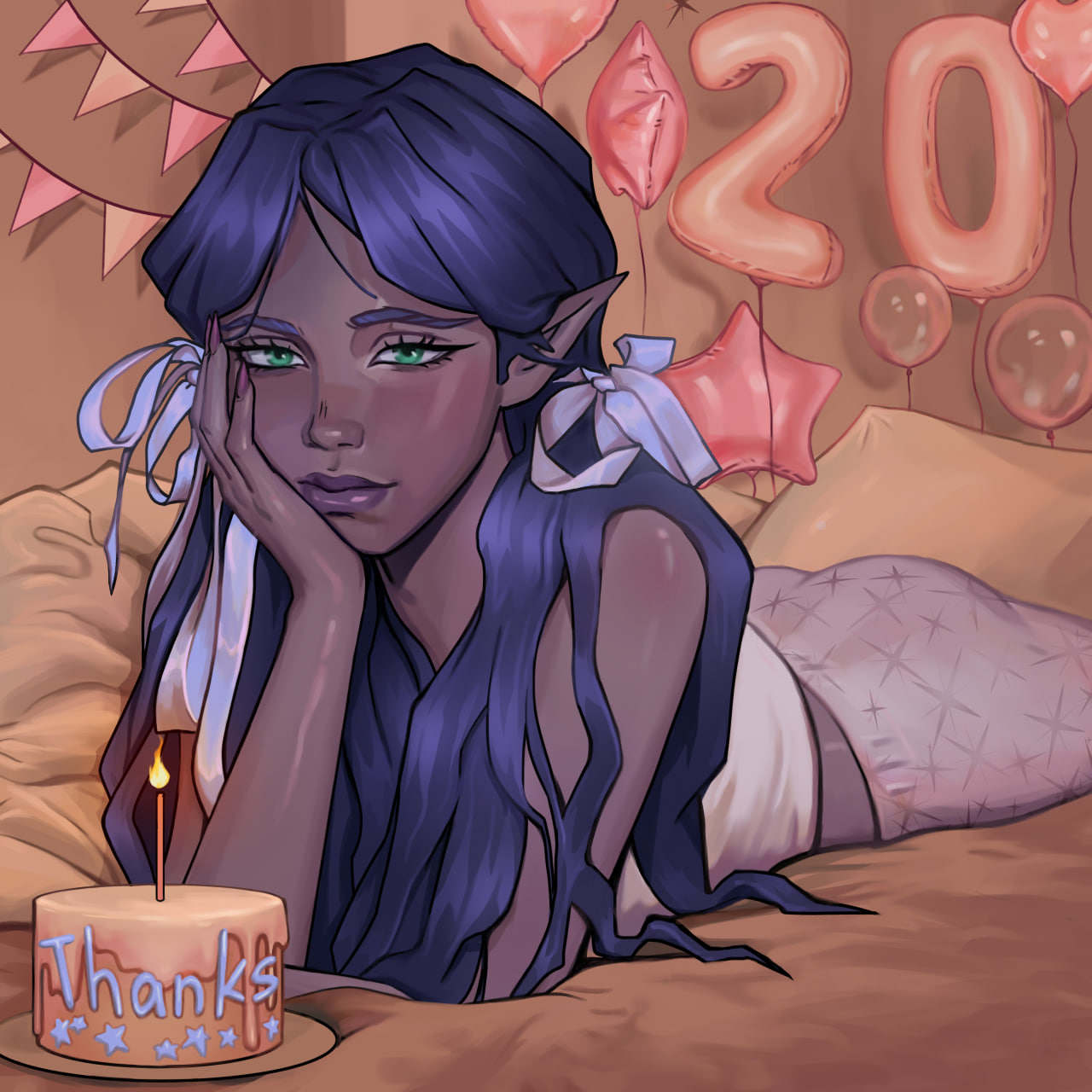 Art in honor of a small holiday! ;)